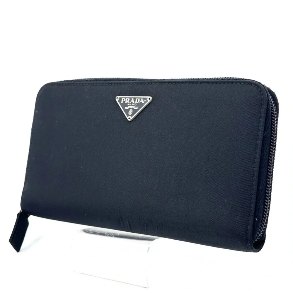 Prada Black Tesutto Nylon Long Wallet - Picture 15 of 15
